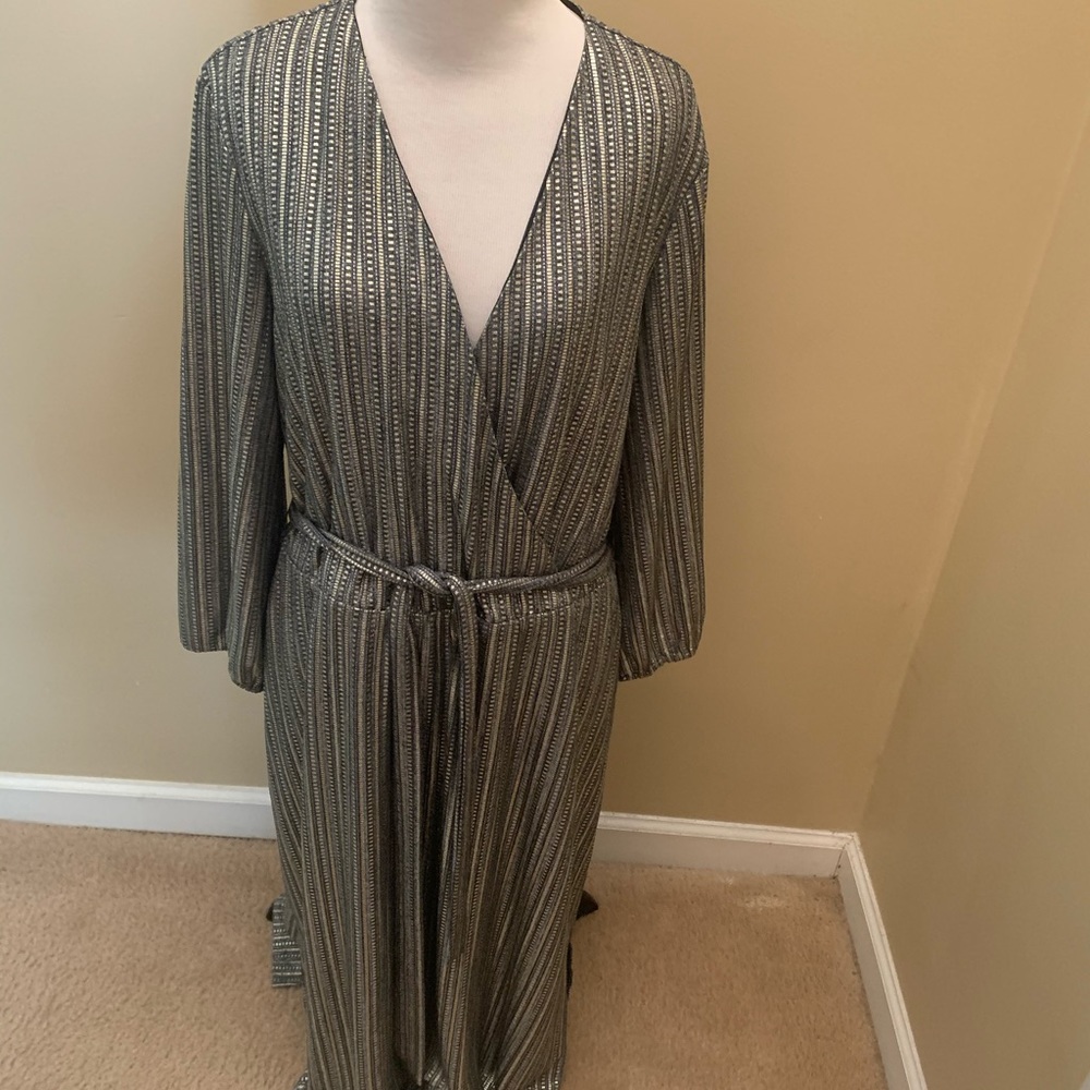 Cupio metallic dress